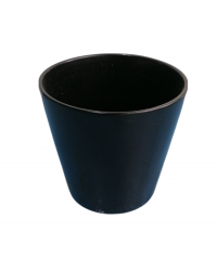 Macetero Deva 14cm Negro