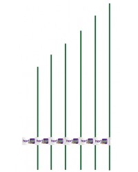 Tutor Acero Plastificado 120cm - 11mm